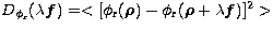 $D_{\phi_{\rm r}}(\lambda \vec{f}) = <[\phi_{\rm r}(\vec{\rho})-\phi_{\rm r}(\vec{\rho} + {\lambda \vec{ f}})]^2\gt$