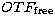 $OTF_{\rm free}$