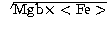 $\sqrt{{\rm Mgb} \times <{\rm Fe}\gt}$