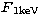 $F_{\mathrm{\,1keV}}$