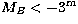 $M_B<-3^{\rm m}$
