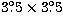 $3\hbox{$.\!\!^\circ$}5 \times 3\hbox{$.\!\!^\circ$}5$