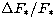 $\Delta
F_\ast/F_\ast$