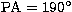 $\rm PA = 190\hbox{$^\circ$}$
