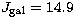 $J_{\rm gal} = 14.9$