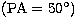 $\rm (PA =50\hbox{$^\circ$})$