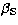 $\beta_{\rm S}$