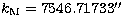 $k_{\rm M} = 7546.71733''$