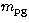 $m\rm _{pg}$
