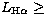 $L_{\rm H\alpha}\geq$
