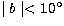 $\mid b\mid < 10\hbox{$^\circ$}$