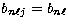 $b_{n\ell j}=b_{n\ell}$