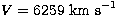 $V=6259~{\rm km~s}^{-1}$