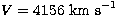 $V=4156~{\rm km~s}^{-1}$