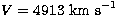 $V=4913~{\rm km~s}^{-1}$