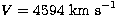 $V=4594~{\rm km~s}^{-1}$
