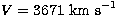 $V=3671~{\rm km~s}^{-1}$