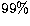 $99\%$