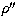 $\rho\hbox{$^{\prime\prime}$}$