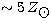 $\sim 5\, Z_{\hbox{$\odot$}}$