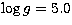 $\log g=5.0$