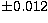 $\pm{0.012}$