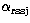 $\alpha_{\rm rssj}$