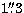 $1\hbox{$.\!\!^{\prime\prime}$}3$