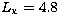 $L_{\rm x}=4.8$