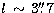 $l\,\sim\,3\hbox{$.\!\!^{\prime\prime}$}7$