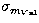 $\sigma_{m_{V\rm al}}$