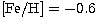 ${\rm [Fe/H]}=-0.6$