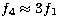 $f_4\approx 3f_1$