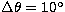 $\Delta\theta=10\hbox{$^\circ$}$