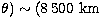 $\theta)\sim(8\,500\ \rm km$