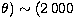 $\theta)\sim(2\,000$