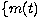 $\{m(t)$