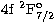 $4{\rm f}\ ^2{\rm F}^{\rm o}_{7/2}$