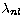 $\lambda_{nl}$