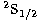 $\,^2{\rm S}_{1/2}$