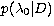 $p(\lambda_0\vert D)$