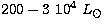 $200-3~10^4~L_\odot$