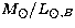 $M_{\odot}/L_{\odot,B}$