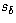 $s_{\delta}$