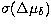 $\sigma(\Delta\mu_{\delta})$