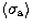 $\langle \sigma_{\rm a}\rangle $