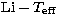 ${\rm Li}-T_{\rm
eff}$