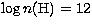 $\log n({\rm H})=12$