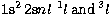 ${\rm 1s^2\,2s}nl\,\,{\rm ^1}l\, {\rm and\, ^3}l$