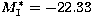 $M^*_{\rm I}=-22.33$